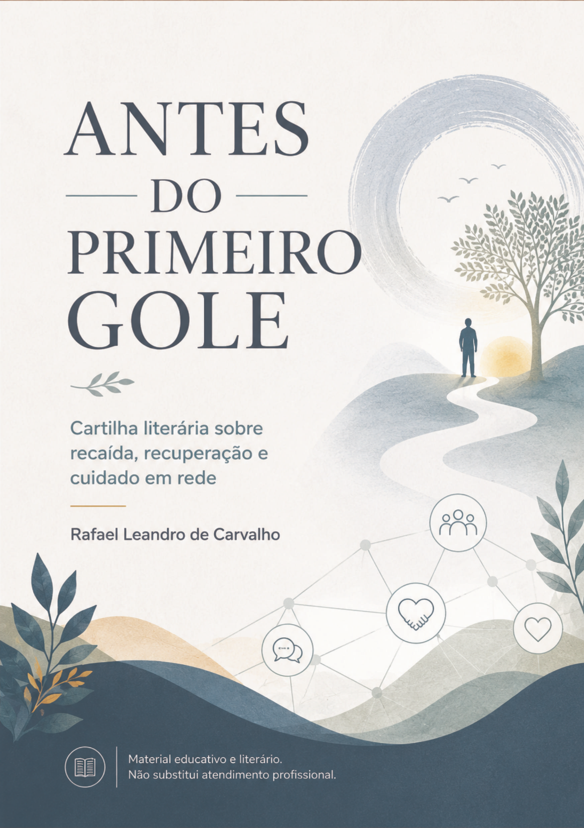 Capa da cartilha Antes do Primeiro Gole